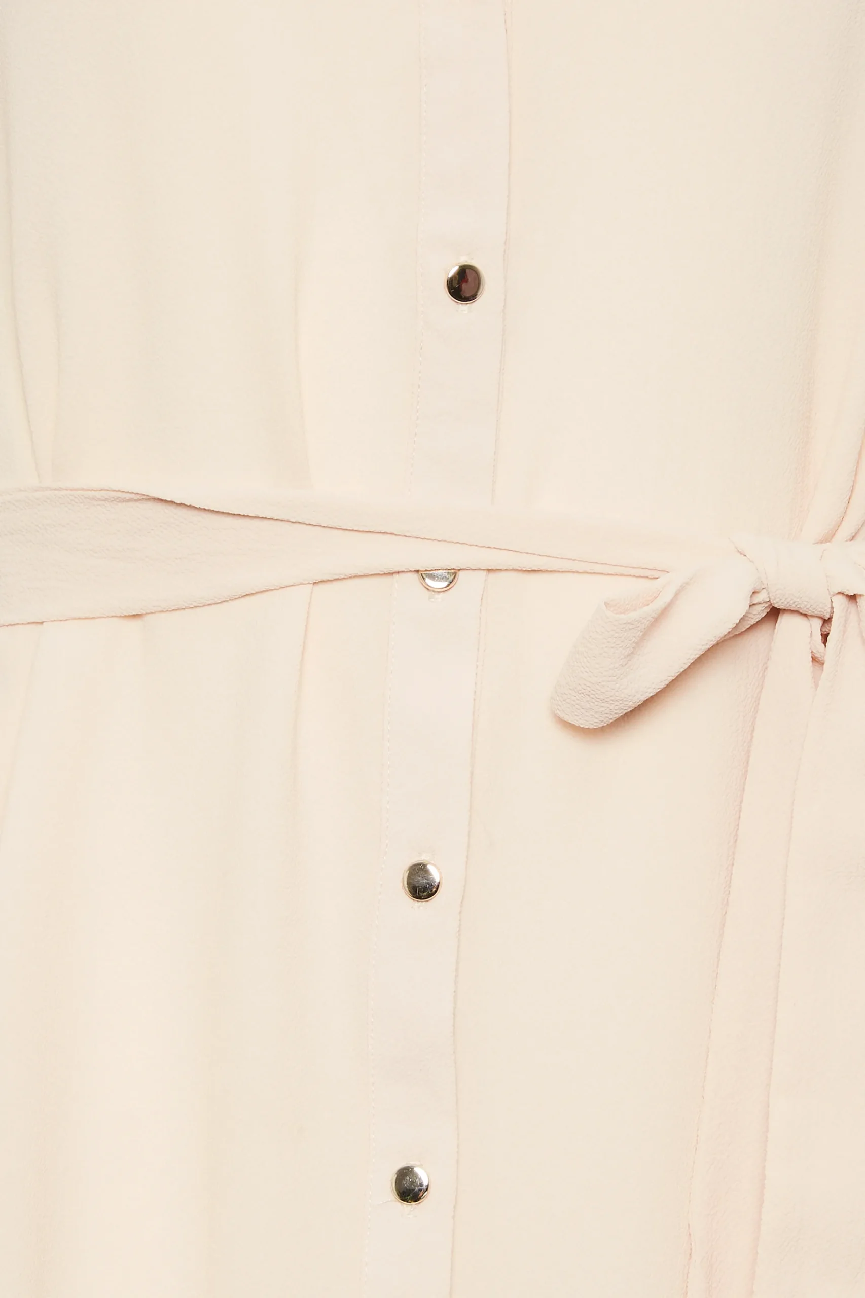 M&Co Womens M&Co Pink Tie Waist Blouse