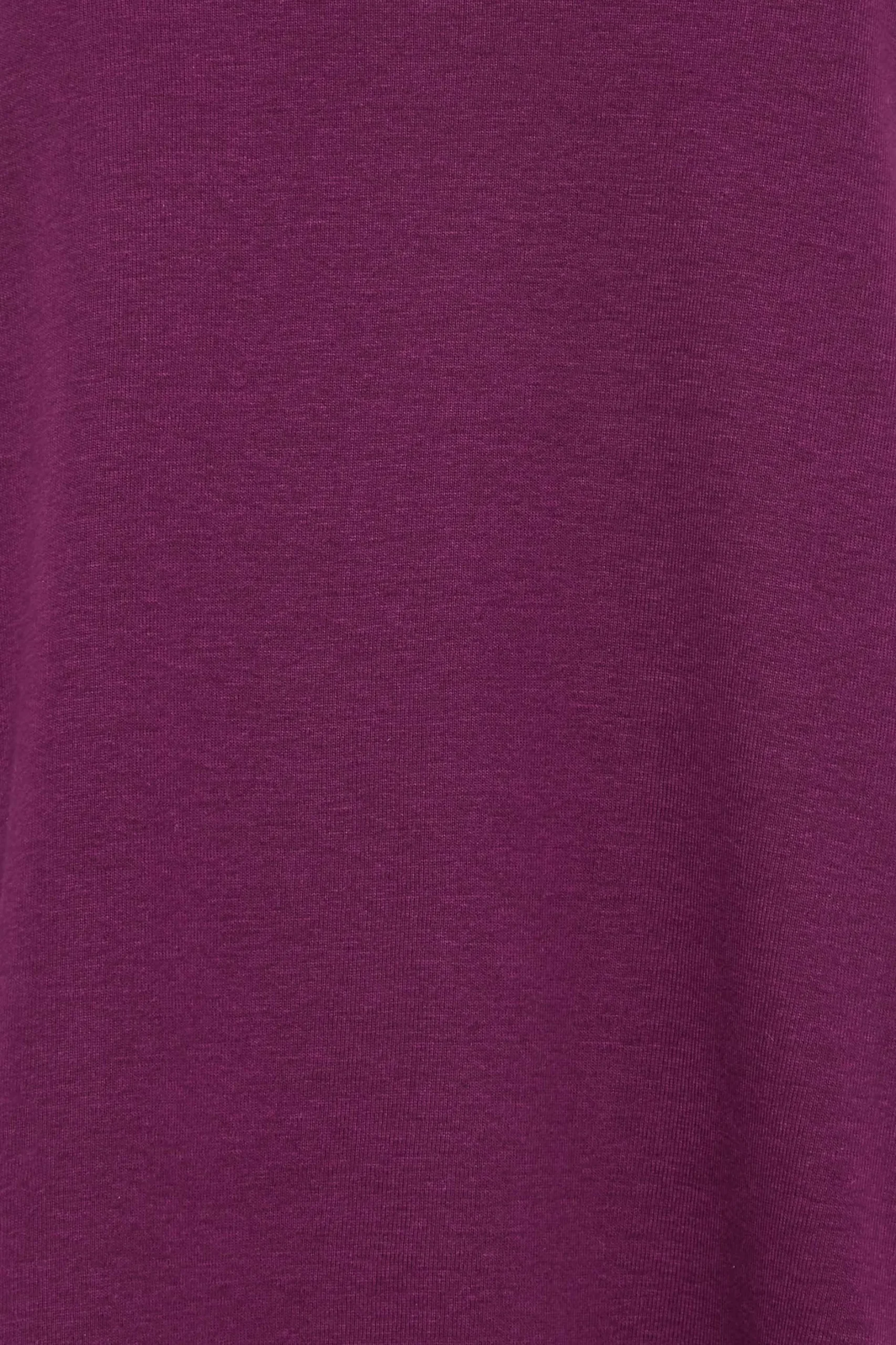 M&Co Womens M&Co Purple Long Sleeve Cotton Blend Top