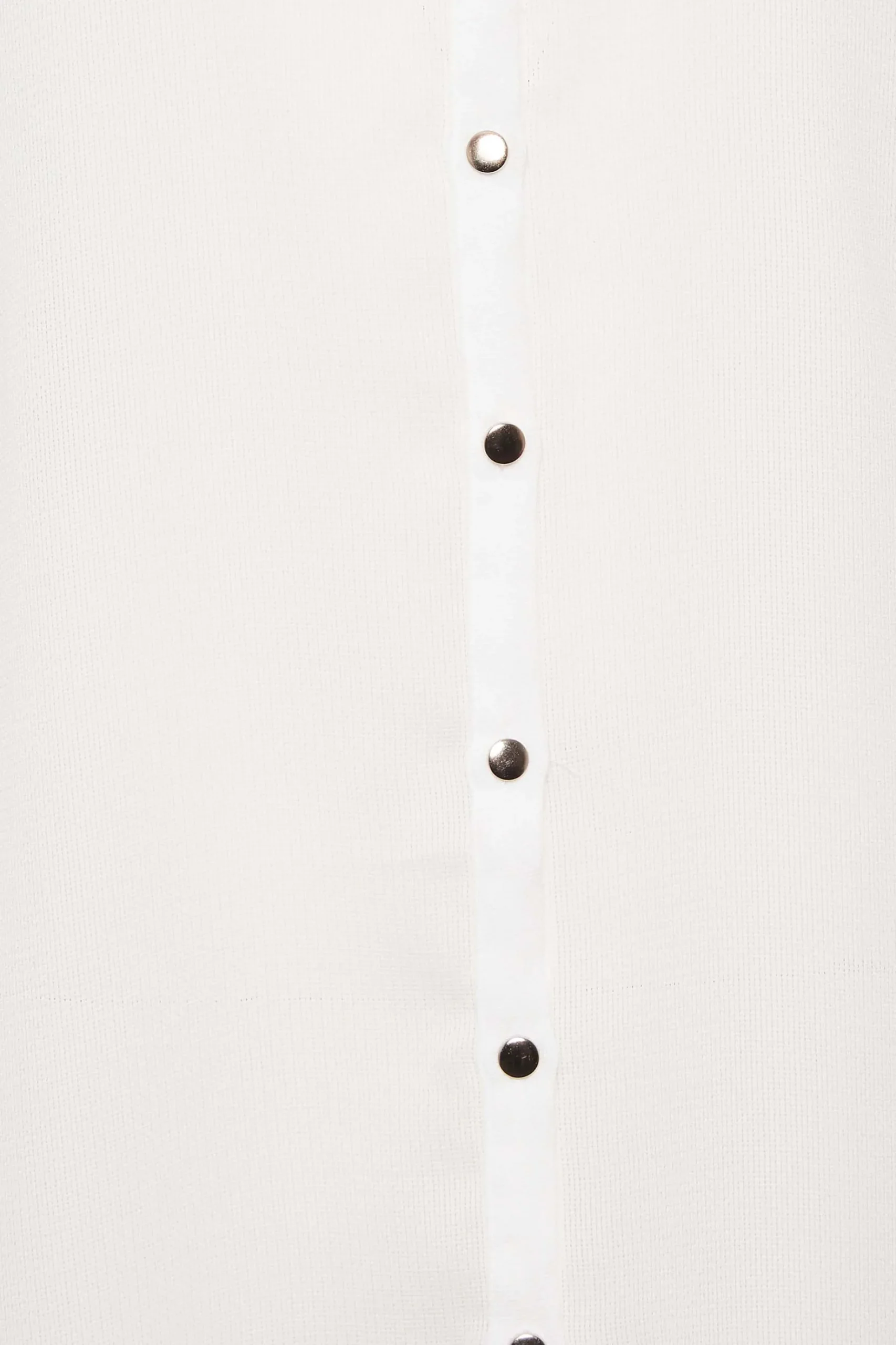 M&Co Womens M&Co White Dipped Hem Shirt