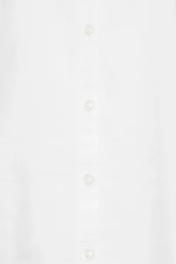 M&Co Womens M&Co White Fitted Poplin Shirt