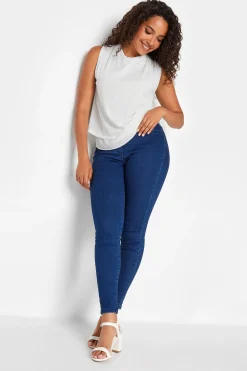 M&Co Womens M&Co White Sequin Tie Back Top
