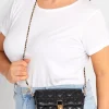 Yours Yours Black Quilted Chain Shoulder Bag