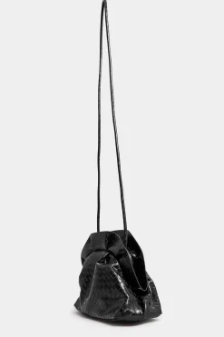 Yours Yours Black Slouch Chain Bag