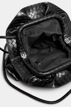 Yours Yours Black Slouch Chain Bag