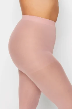 Yours Yours Blush Pink 50 Denier Microfibre Premium Tights