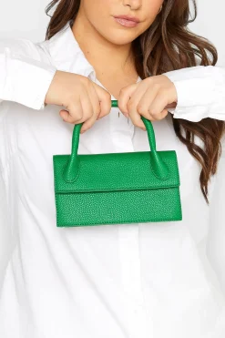 Yours Yours Bright Green Top Handle Crossbody Bag