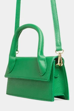 Yours Yours Bright Green Top Handle Crossbody Bag