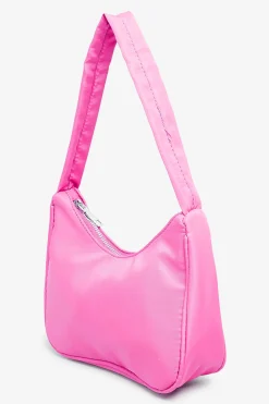 Yours Yours Bright Pink Fabric Shoulder Bag