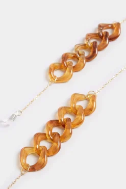 Yours Yours Brown Chunky Sunglasses Chain