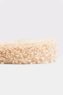 Yours Yours Cream Teddy Shearling Headband