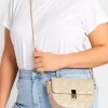 Yours Yours Nude Quilted Chain Shoulder Bag