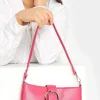 Yours Yours Pink Buckle Front Shoulder Bag