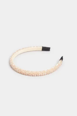 Yours Yours Pink Crystal Beaded Headband