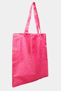 Yours Yours Pink Heart Shopper Bag