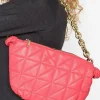 Yours Yours Pink Quilted Shoulder Bag