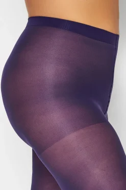 Yours Yours Purple 50 Denier Microfibre Premium Tights