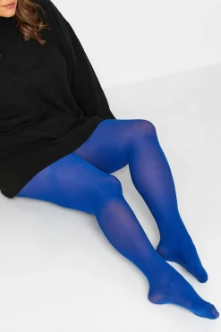 Yours Yours Sapphire Blue 50 Denier Microfibre Premium Tights
