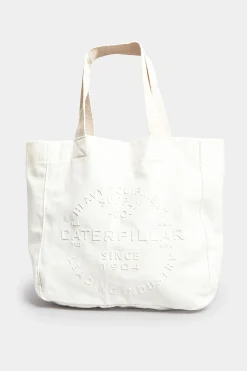 Yours Yours White Canvas Tote Bag